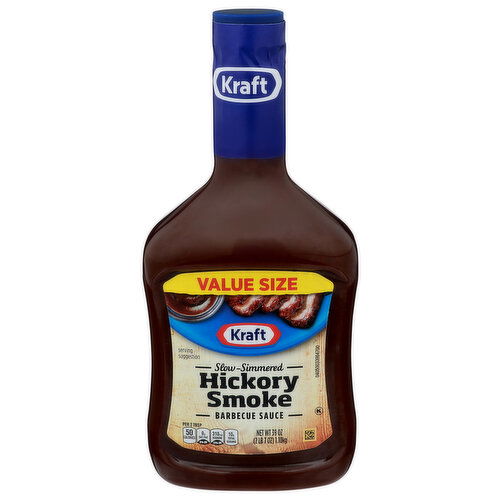 Kraft Hickory Smoke Slow-Simmered Barbecue Sauce - 39 Ounce