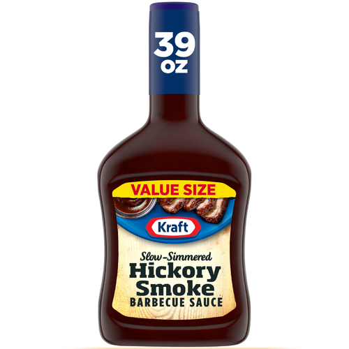 Kraft Hickory Smoke Slow-Simmered Barbecue Sauce - 39 Ounce Image 1 of 4