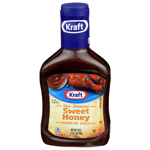 Kraft Slow-Simmered Sweet Honey Barbecue Sauce - 18 Ounce