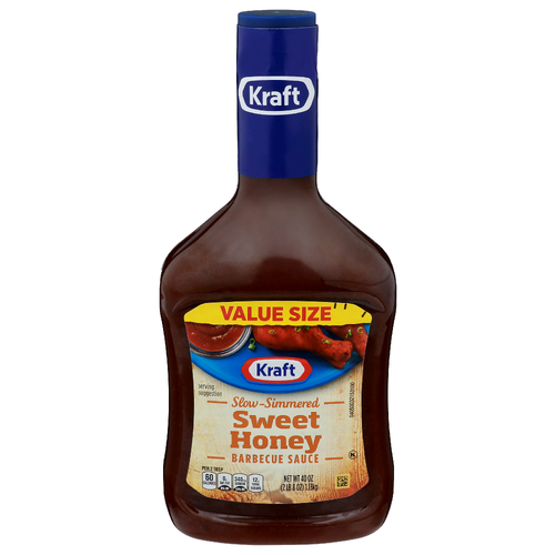 Kraft Sweet Honey Slow-Simmered Barbecue Sauce - 40 Ounce