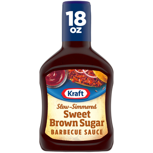 Kraft Sweet Brown Sugar Slow-Simmered Barbecue Sauce - 18 Ounce Image 1 of 4