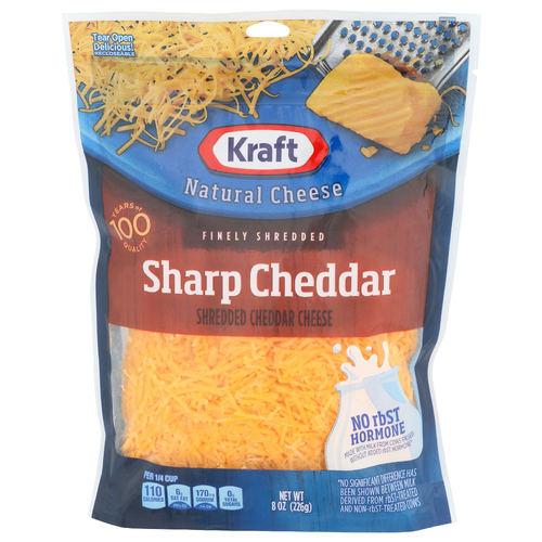 Kraft Sharp Cheddar - 8 Ounce