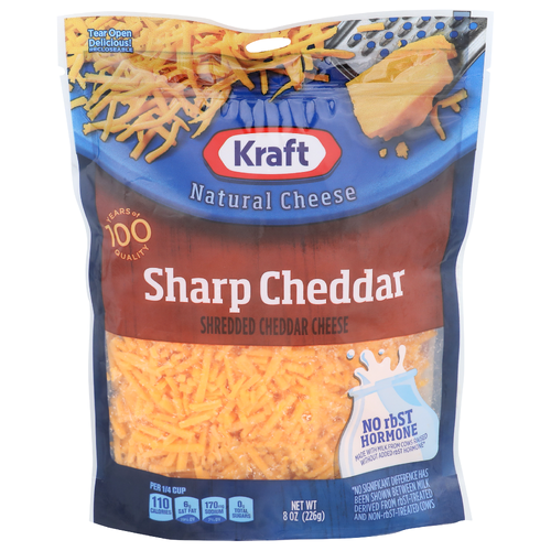 Kraft Sharp Cheddar - 8 Ounce