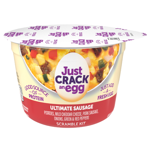 Just Crack An Egg Ultimate Sausage Scramble Kit, Cup - 3 Ounce