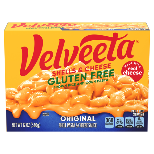 Kraft Velveeta Gluten Free Liquid Mac & Cheese Pasta - 12 Ounce Image 1 of 2