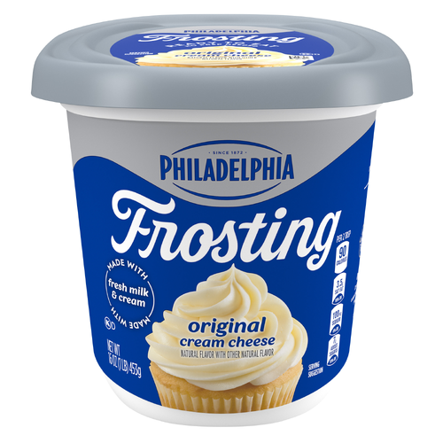 Philadelphia Original Cream Cheese Frosting, Tub - 16 Ounce