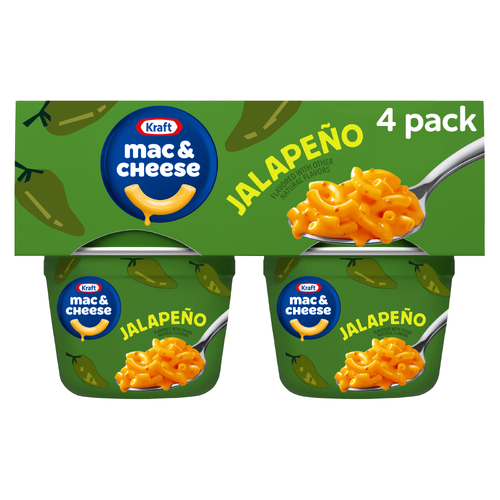 Kraft Jalapeno Mac & Cheese Cups - 8.2 Ounce