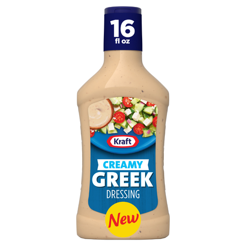 Kraft Creamy Greek Dressing - 16 Fluid Ounce