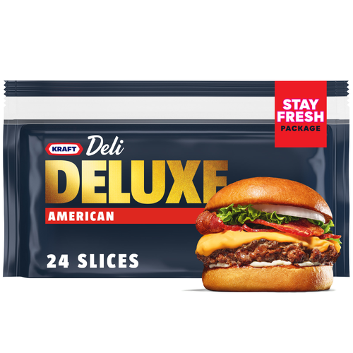 Kraft Pasteurized Process American Cheese With Added Calcium - 16 Ounce