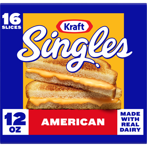 Kraft Prepared Cheese Product American - 0.75 Ounce - 16 Count Image 1 of 4