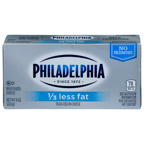 Philadelphia Neufchatel Cheese ⅓ Less Fat - 8 Ounce