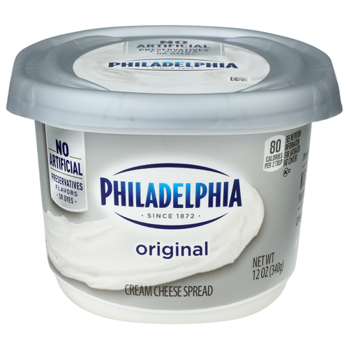 Philadelphia Cream Cheese Spread Original - 12 Ounce