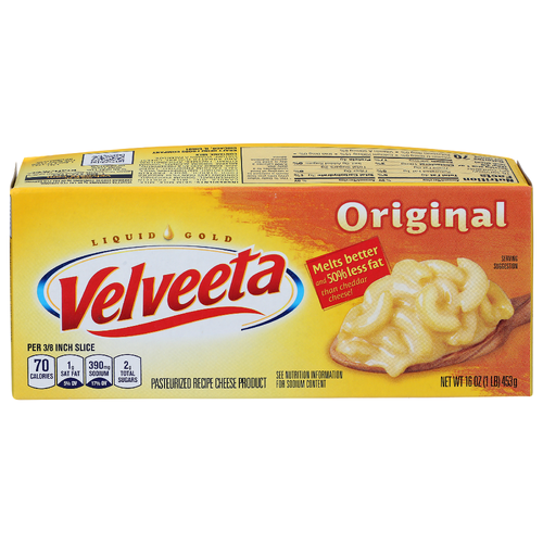 Velveeta Pasteurized Recipe Cheese Product Original - 16 Ounce