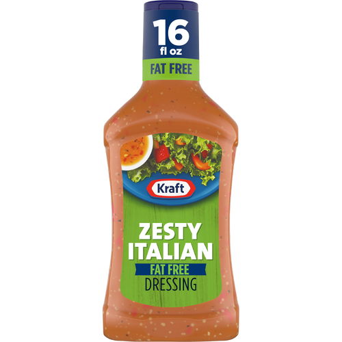 Kraft Zesty Italian Dressing - 16 Fluid Ounce Image 1 of 4