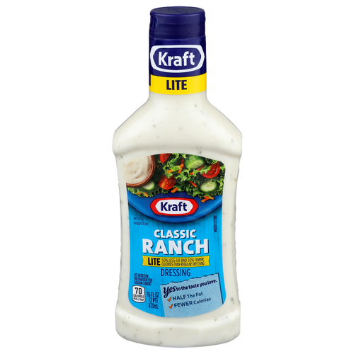Kraft Classic Ranch Lite Dressing - 16 Fluid Ounce