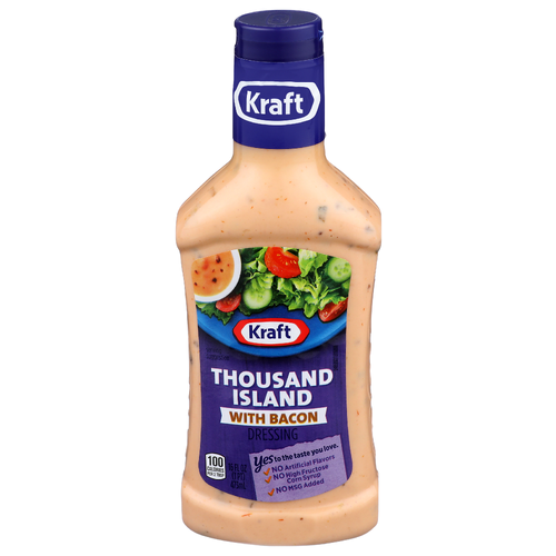 Kraft With Bacon Thousand Island Dressing - 16 Fluid Ounce