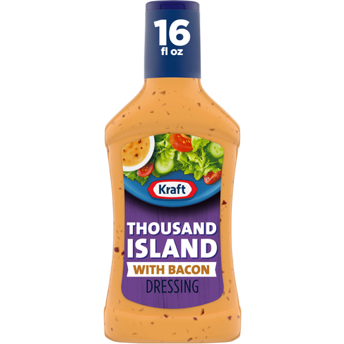 Kraft With Bacon Thousand Island Dressing - 16 Fluid Ounce