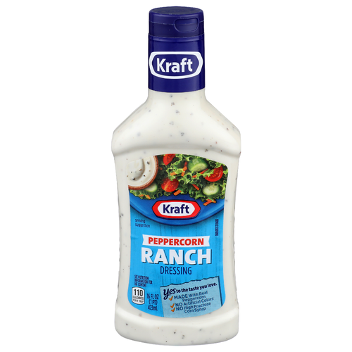 Kraft Peppercorn Ranch Dressing - 16 Fluid Ounce