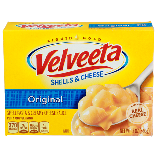Velveeta Shells & Cheese Original Shell Pasta & Creamy Sauce - 12 Ounce