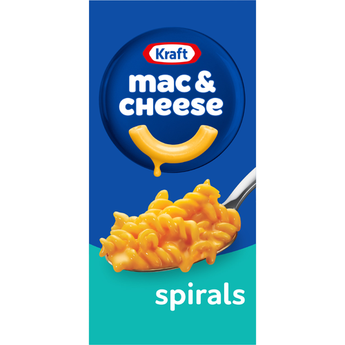 Kraft Original Cheese Flavor Spirals Macaroni & Cheese Dinner - 5.5 Ounce Image 1 of 4