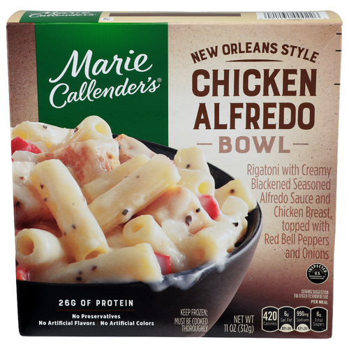 Marie Callender's New Orleans Style Chicken Alfredo Bowl - 11 Ounce