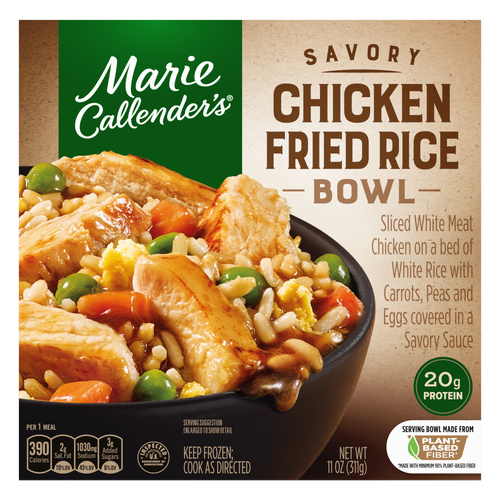 Marie Callender's Savory Chicken Fried Rice Bowl, Frozen Meal - 11 Ounce
