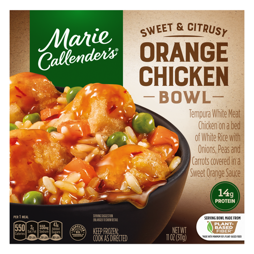 Marie Callender's Sweet & Citrusy Orange Chicken Bowl, Frozen Meal - 11 Ounce
