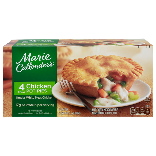 Marie Callender's Chicken Tender White Meat Pot Pie - 10 Ounce - 4 Count
