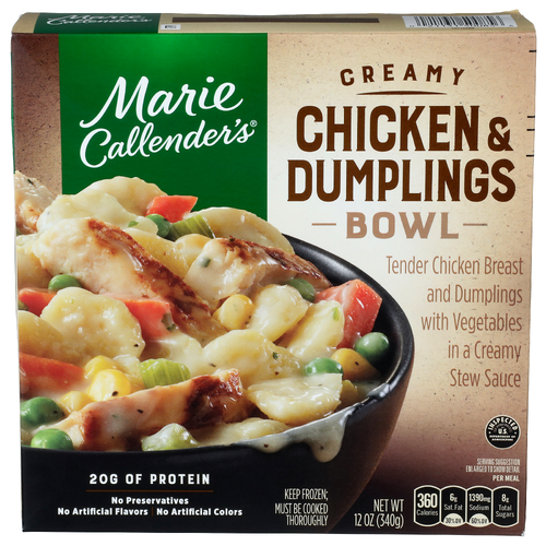 Marie Callender's Bowl Creamy Chicken & Dumplings - 12 Ounce