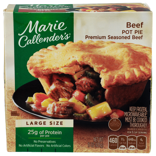 Marie Callender's Large Size Beef Pot Pie - 15 Ounce