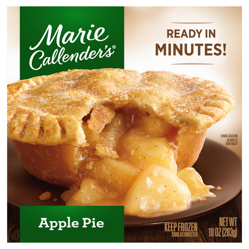 Marie Callender's Apple Pie, Frozen Dessert - 10 Ounce