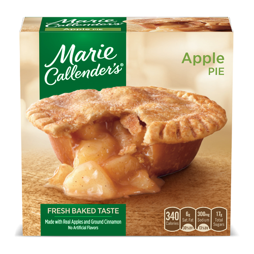 Marie Callender's Apple Pie, Frozen Dessert - 10 Ounce