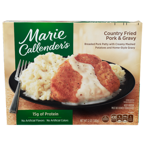 Marie Callender's Country Fried Pork & Gravy - 12 Ounce