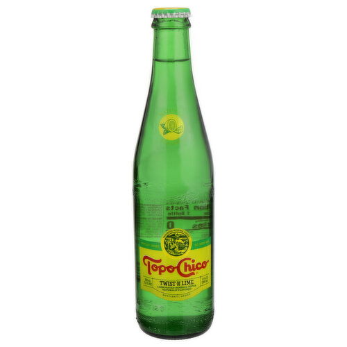 Topo Chico Twist Of Lime Sparkling - 12 Fluid Ounce