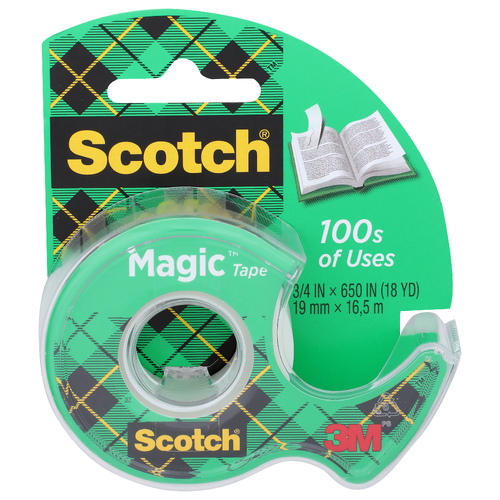 Scotch Magic Tape - 0.18 YARD - 100 Count