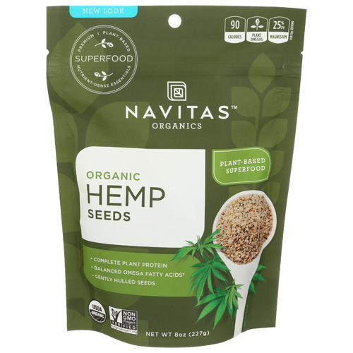 Navitas Organics Hemp Seeds Organic - 8 Ounce