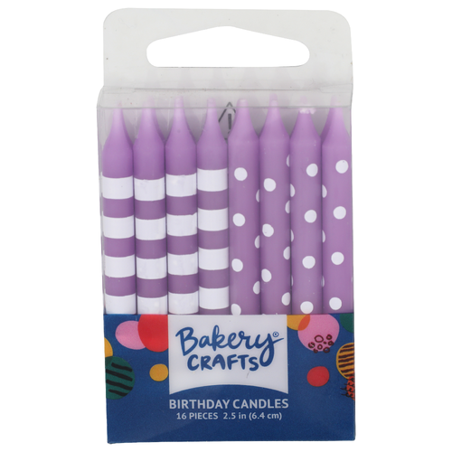 Bakery Crafts Bakerycrafts Birthday Candles - 16 Count