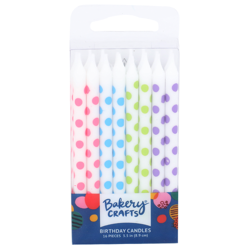 Bakery Crafts Birthday Candles - 16 Count