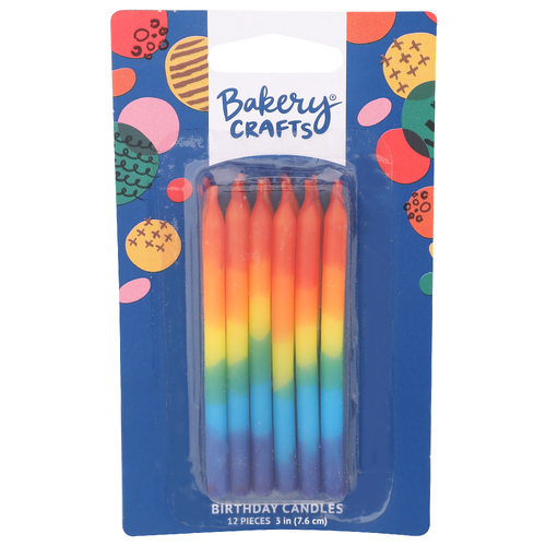 Bakery Crafts Birthday Candles - 12 Count