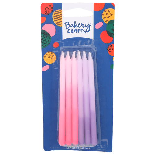 Bakery Crafts Birthday Candles - 12 Count