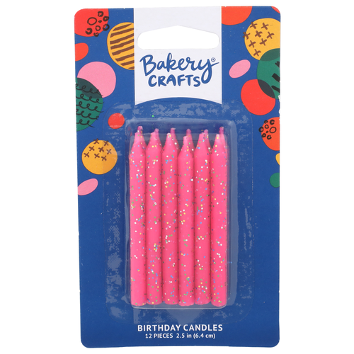 Bakery Crafts Birthday Candles - 12 Count