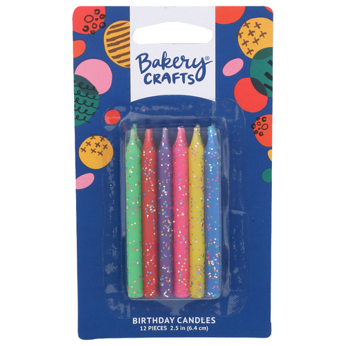 Bakery Crafts Birthday Candles - 12 Count