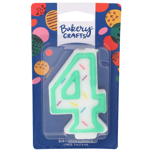 Bakery Crafts Birthday Candle - 1 Count
