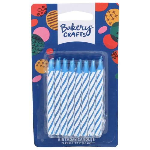 Bakery Crafts Birthday Candles - 24 Count