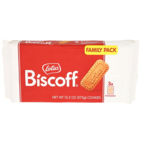 Biscoff Speculoos Cookie Freshpack - 4.4 Ounce - 3 Count