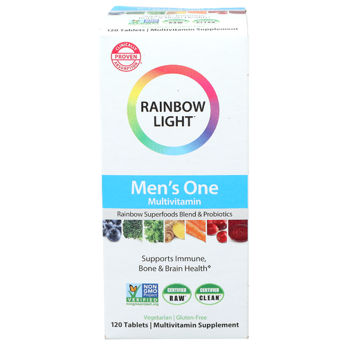 Rainbow Light Men's One Multivitamin - 120 Count