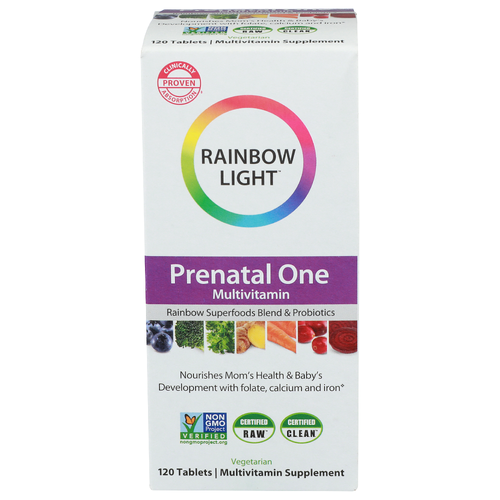 Rainbow Light Prenatal One Multivitamin - 120 Count