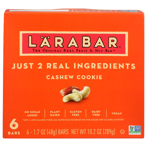 Larabar Cashew Cookie - 1.7 Ounce - 6 Count Image 1 of 4