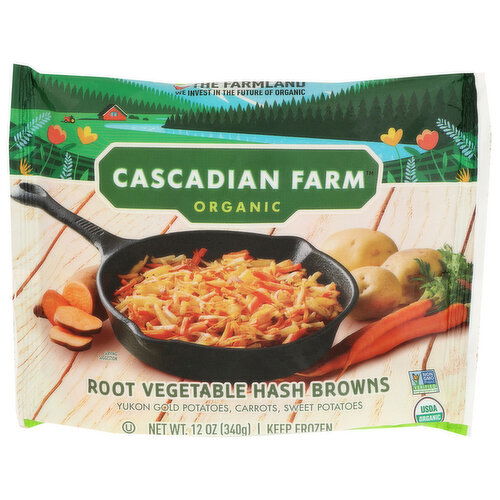 Cascadian Farm Organic Hashbrown Blend Root Vegetables - 12 Ounce