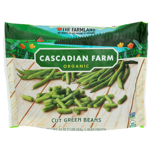 Cascadian Farm Organic Cut Green Beans Premium - 16 Ounce Image 1 of 4